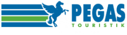 Логотип компании PEGAS TOURISTIK