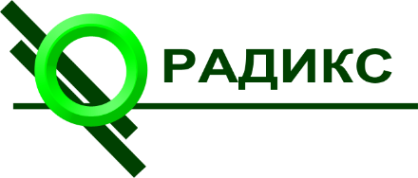 Логотип компании Радикс